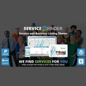 Service Finder - Provider and Business Listing WordPress Theme