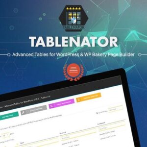 Tablenator - Advanced Tables for Visual Composer