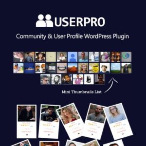 UserPro - Community and User Profile WordPress Plugin