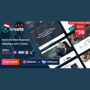 Creote - Corporate & Consulting Business WordPress Theme